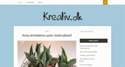 Desktop Screenshot of krealiv.dk