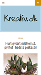 Mobile Screenshot of krealiv.dk